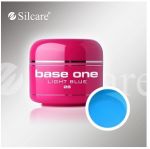 26 Light Blue base one żel kolorowy gel kolor SILCARE 5 g